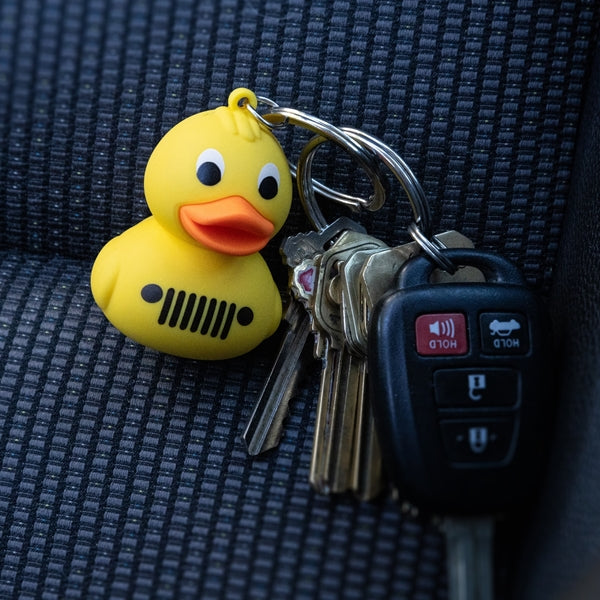 Jeep Ducked Rubber Duck Key Chain