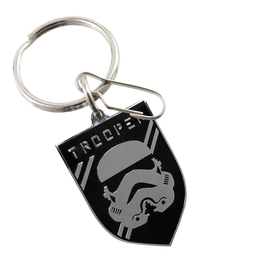 Star Wars Stormtrooper Badge Metallic Key Chain