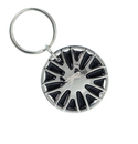 R Racing Rim Key Chain