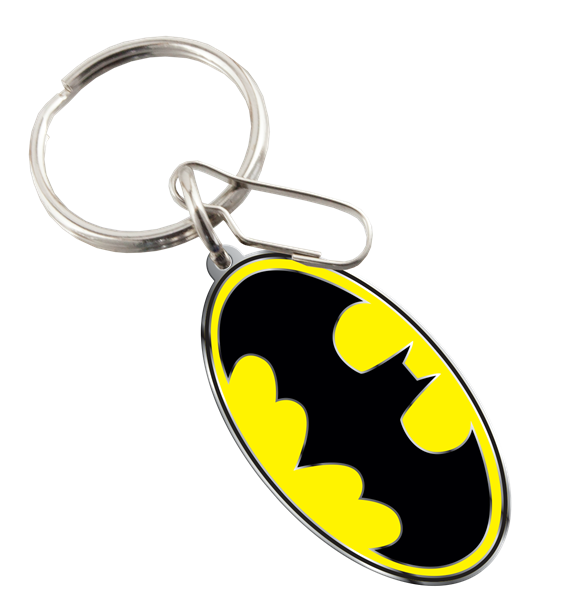 Warner Bros. DC Batman Logo Enamel Key Chain