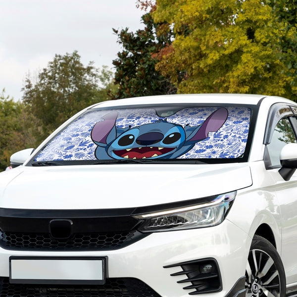 Disney Stitch Accordion Sunshade – My Cool Car Stuff