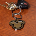 Disney Mickey Mouse Silhouette Spinner Key Chain