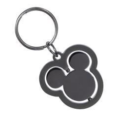 Disney Mickey Mouse Silhouette Spinner Key Chain