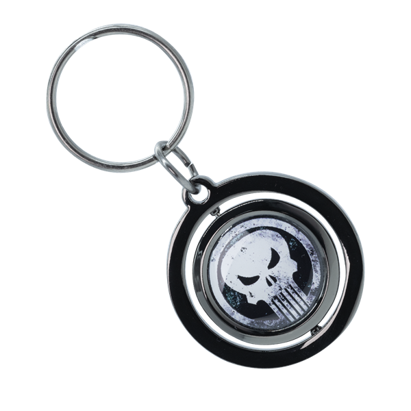 Marvel Punisher Spinner Key Chain