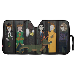 Marvel Loki Accordion Sunshade