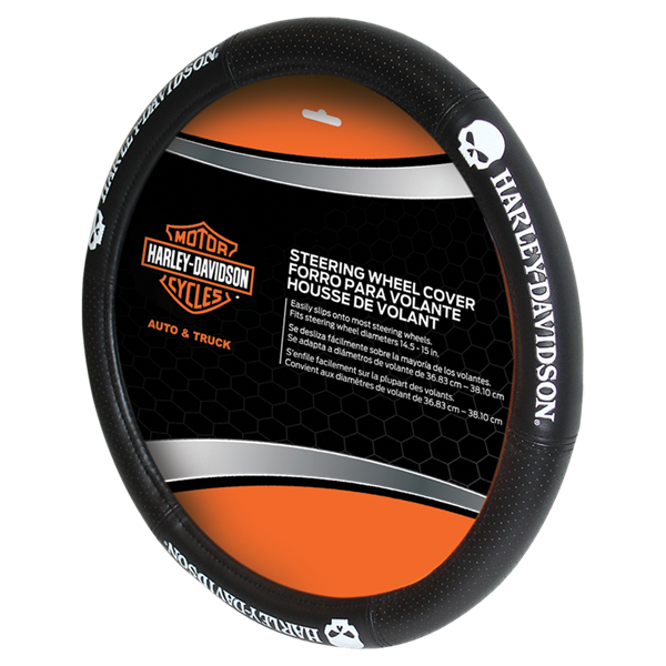 Harley-Davidson Skull Steering Wheel Cover