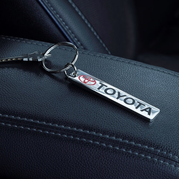 Toyota Wordmark Enamel Key Chain
