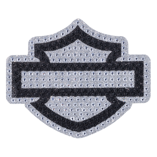 Harley-Davidson Bar & Shield Full Bling Decal