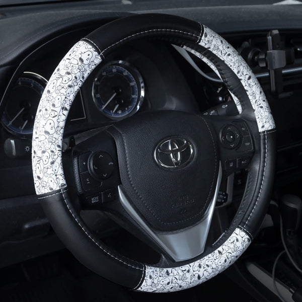 Peanuts Snoopy Expressions Steering Wheel Cover
