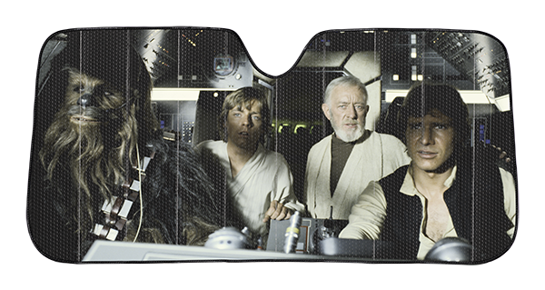 Star Wars Millennium Falcon  Accordion Sunshade