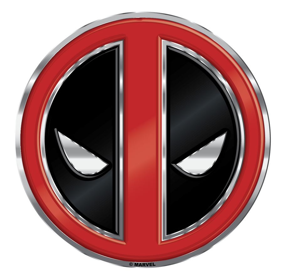 Marvel Deadpool Aluminum Decal