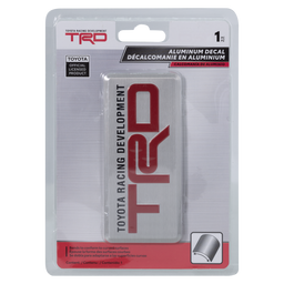 Toyota TRD Aluminum Decal