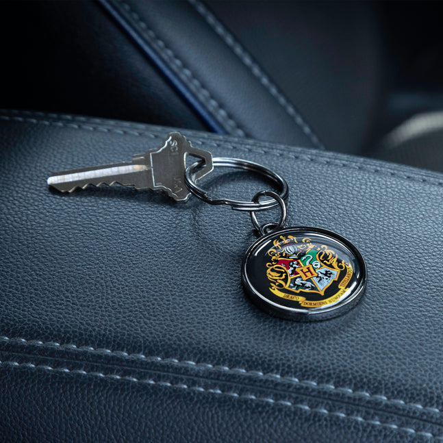 Harry Potter Hogwarts Crest Logo Key Chain