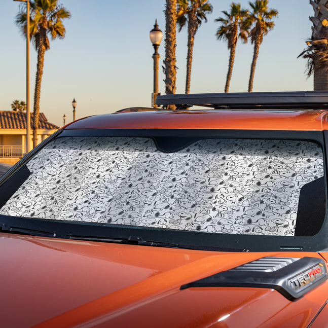 Peanuts™ Snoopy Expressions Accordion Sunshade
