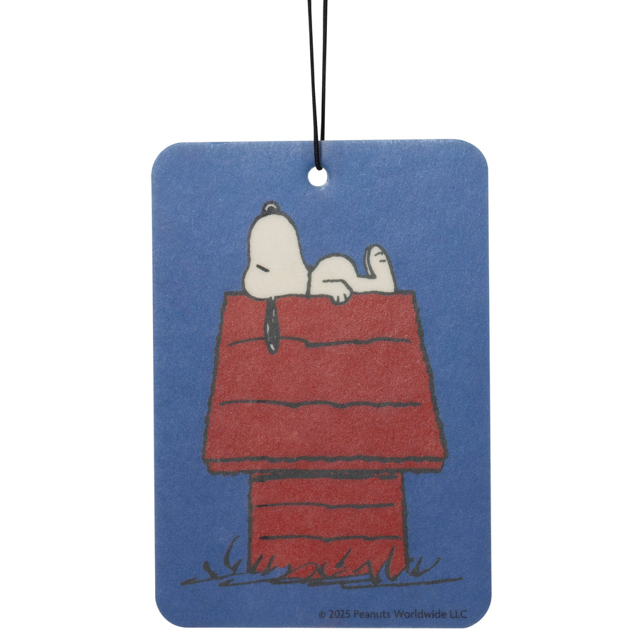 Peanuts Snoopy Dog House Paper Air Freshener