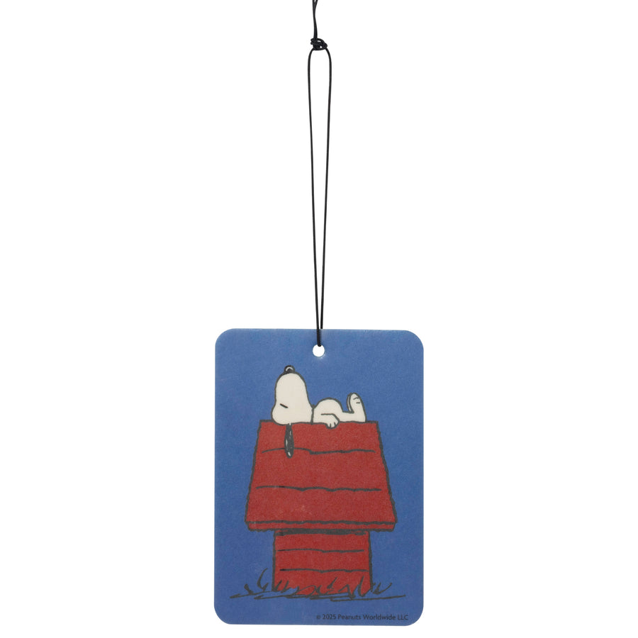 Peanuts Snoopy Dog House Paper Air Freshener