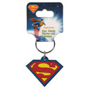 Warner Bros. DC Superman Shield PVC Key Chain