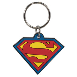 Warner Bros. DC Superman Shield PVC Key Chain