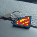 Warner Bros. DC Superman Shield PVC Key Chain