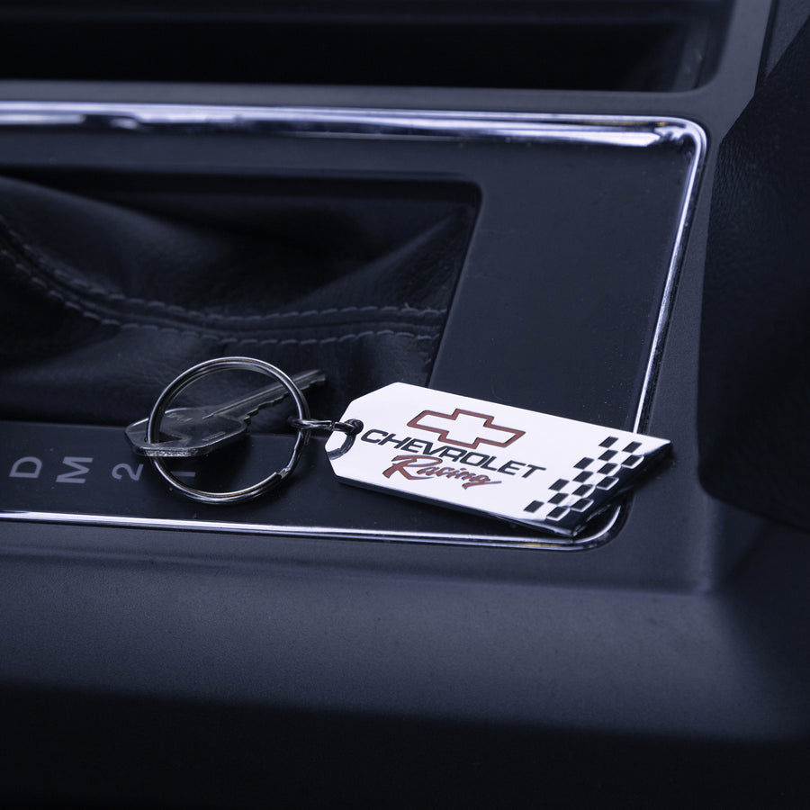 Chevrolet Racing Enamel Key Chain