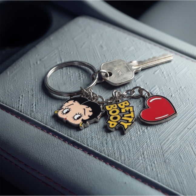 Betty Boop Charm Key Chain