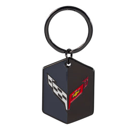 Corvette Enamel Key Chain