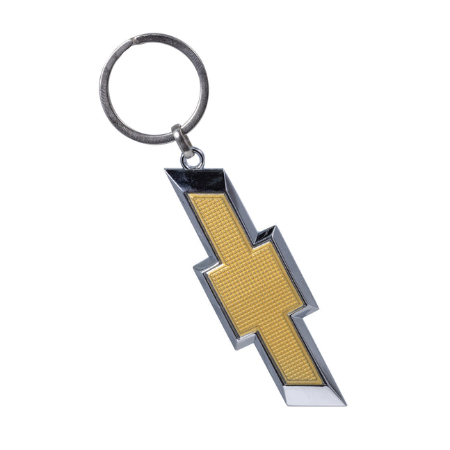 Chevrolet Gold Bow Tie Logo Key Chain