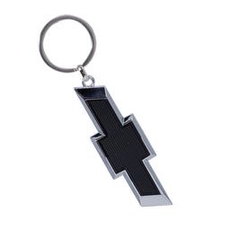 Chevrolet Black Bow Tie Logo Key Chain