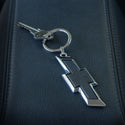 Chevrolet Black Bow Tie Logo Key Chain