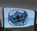 Disney Stitch 2 Piece Side Window Mesh Sunshade