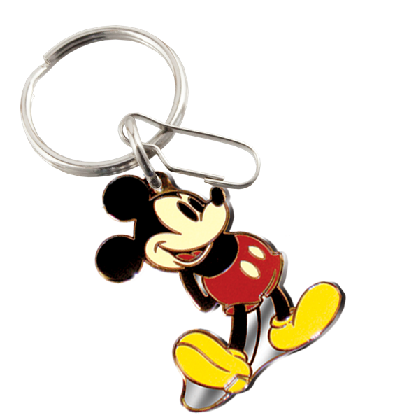 Disney Mickey Mouse Vintage Key Chain: Disney Mickey Mouse Car Accessories  - Officially Licensed Car Accessories