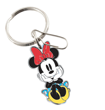 Disney Keychain - Bendable Classic Mickey Mouse-Key-C183