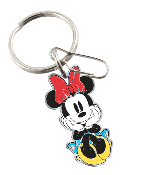 Disney Minnie Mouse Plastic Keychain