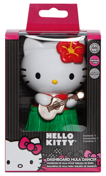 Hello Kitty Hula Auto Ornament