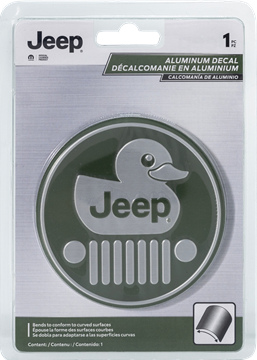 Picture of Jeep Ducked Aluminum Decal